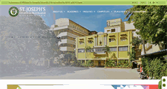 Desktop Screenshot of josephscollege.ac.in